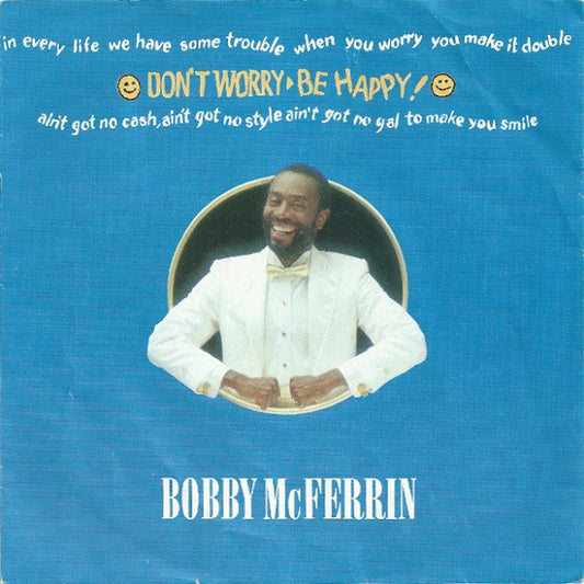 Bobby McFerrin - Don't Worry - Be Happy! 22253 Vinyl Singles Goede Staat