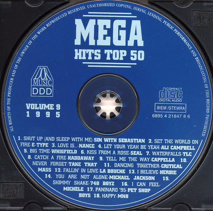 Various - Het Beste Uit De Mega Top ** Van Volume * (CD) Compact Disc Goede Staat