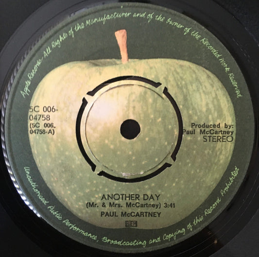 Paul McCartney - Another Day 18456 Vinyl Singles VINYLSINGLES.NL