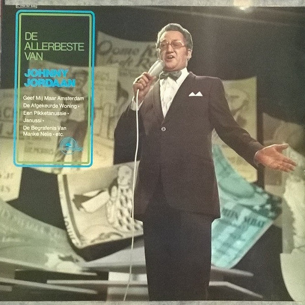 Johnny Jordaan - De Allerbeste Van Johnny Jordaan (LP) Vinyl LP Vinyl Very Good (VG) <br> Hoes Good Plus (G+)