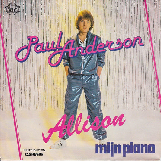 Paul Anderson  - Allison 37061 Vinyl Singles Goede Staat