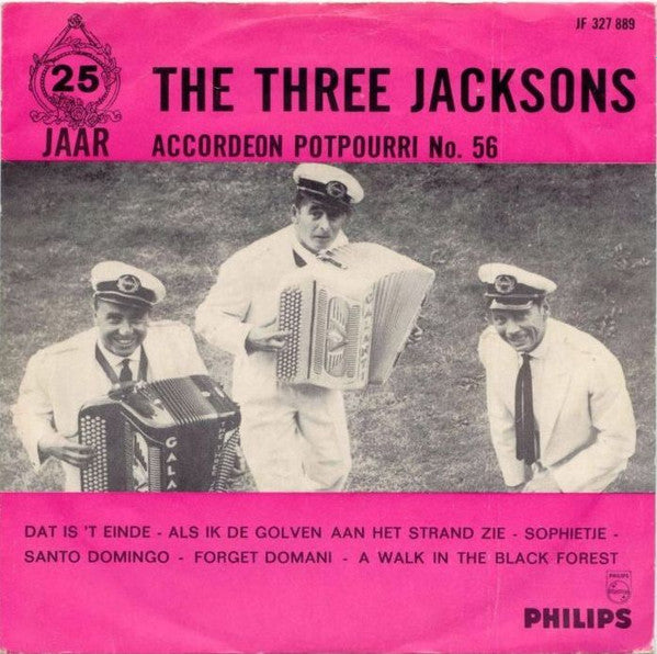 3 Jacksons - Accordeon Potpourri No. 56 Vinyl Singles Vinyl Very Good (VG) <br> Hoes Good Plus (G+)