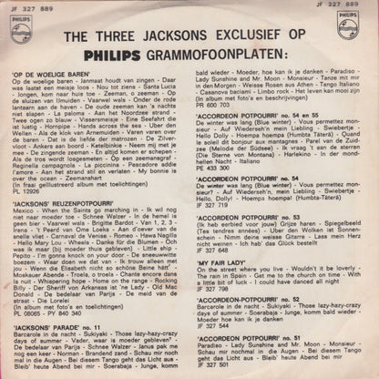 3 Jacksons - Accordeon Potpourri No. 56 Vinyl Singles Vinyl Very Good (VG) <br> Hoes Good Plus (G+)