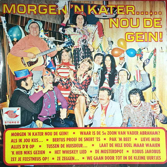 Various - Morgen 'N Kater Nou De Gein (LP) 43411 47063 50387 Vinyl LP VINYLSINGLES.NL