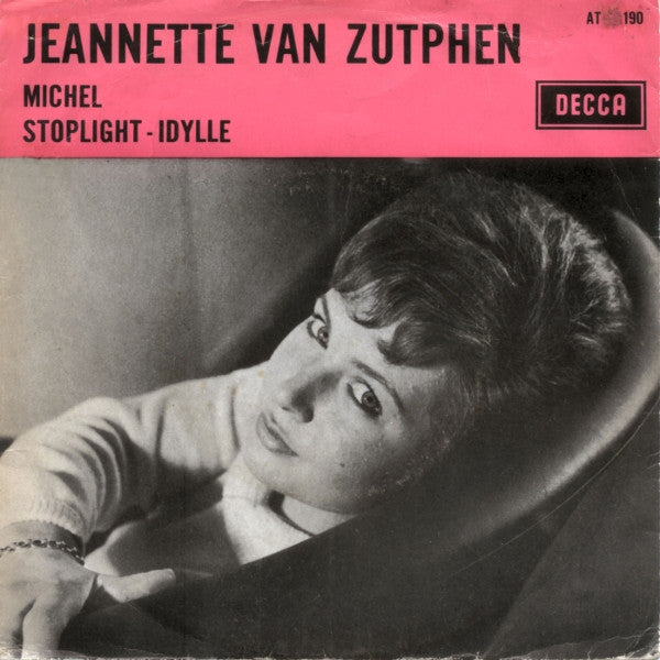 Jeanette Van Zutphen - Michel Vinyl Singles Vinyl Very Good (VG) <br> Hoes Good Plus (G+)
