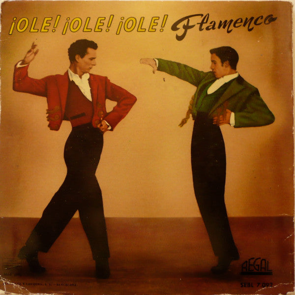 Various - ¡Ole! ¡Ole! ¡Ole! Flamenco Vinyl Singles Vinyl (VG) <br> Hoes (G+)