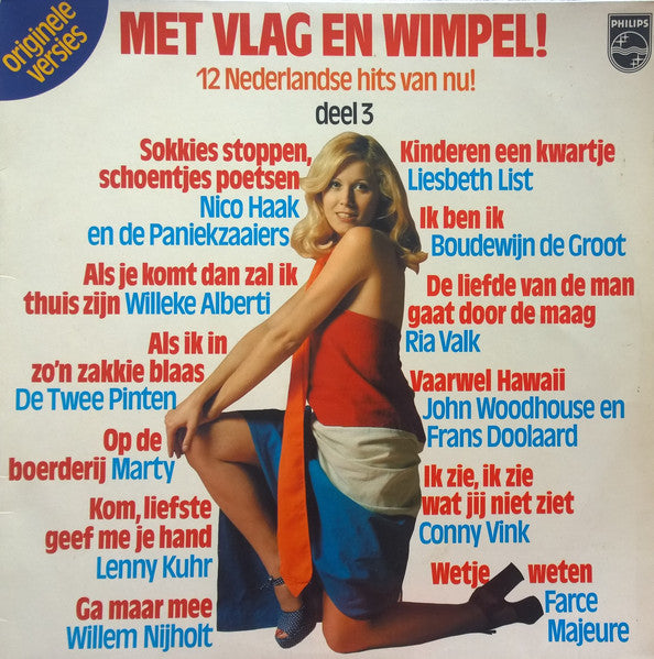 Various - Met Vlag En Wimpel! deel 3 (LP) Vinyl LP Goede Staat