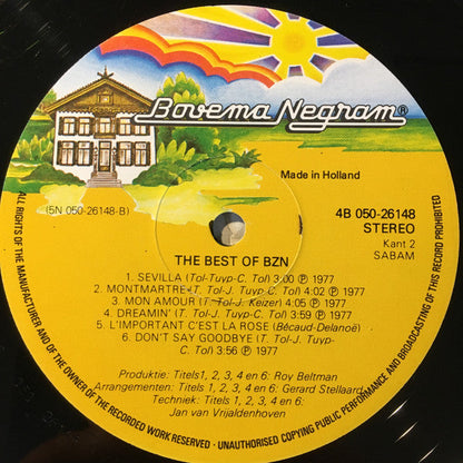 BZN - The Best Of BZN (LP) 97-48024