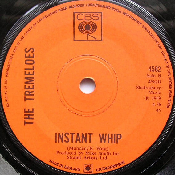 Tremeloes - (Call Me) Number One Vinyl Singles Vinyl Very Good (VG) <br> Hoes Generic