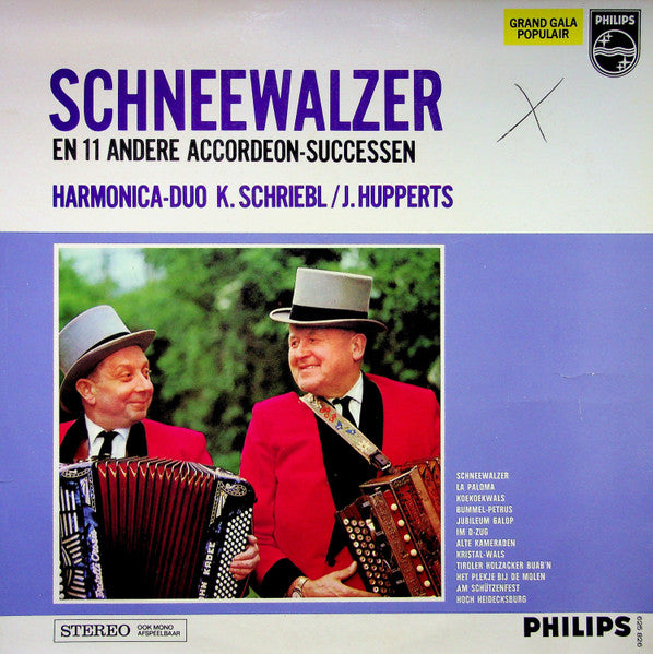 Harmonica Duo K. Schriebl / J. Hupperts - Schneewalzer (LP)