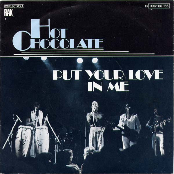 Hot Chocolate - Put Your Love In Me (B-Keus) Vinyl Singles Vinyl Goed / Hoes Redelijk