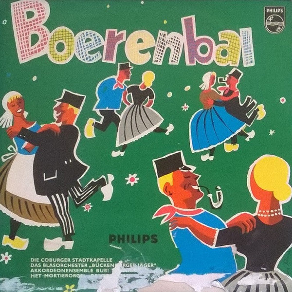 Coburger Stadtkapelle - Boerenbal! (10") Vinyl LP 10" Vinyl Zeer Goed / Hoesje Goed "VINYLSINGLES.NL"