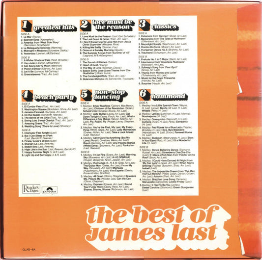 James Last - The Best Of James Last (LP) Vinyl LP Box Vinyl Zeer Goed / Hoesje Goed "VINYLSINGLES.NL"