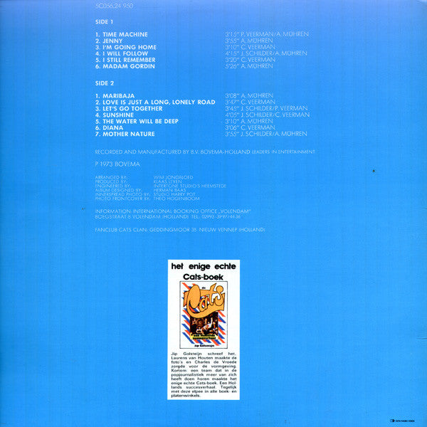 Cats - Home (LP) Vinyl LP Vinyl Very Good (VG) <br> Hoes Good Plus (G+)