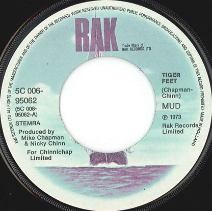 Mud - Tiger Feet Vinyl Singles Vinyl Very Good (VG) <br> Hoes Generic
