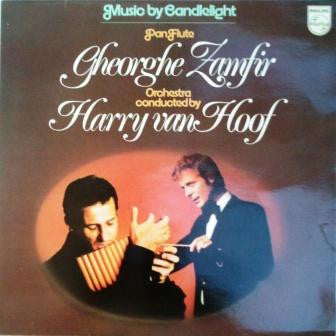 Gheorghe Zamfir - Music By Candlelight (LP) Vinyl LP Vinyl Very Good (VG) <br> Hoes Good Plus (G+)