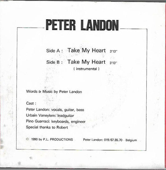 Peter Landon - Take My Heart