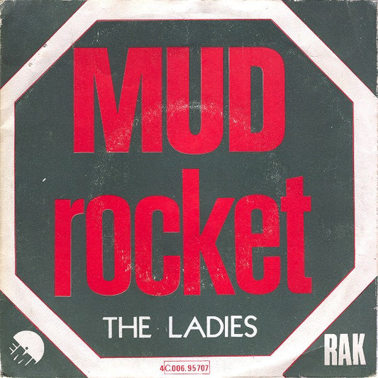 Mud - Rocket Vinyl Singles Vinyl Very Good (VG) <br> Hoes Good Plus (G+)