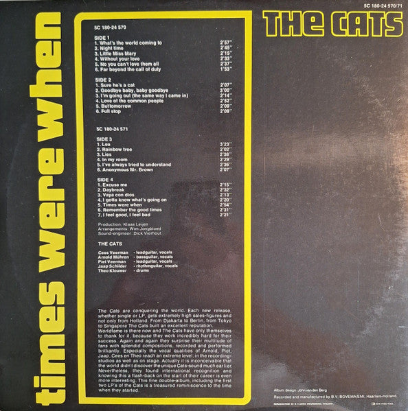 Cats - Times Were When (LP)