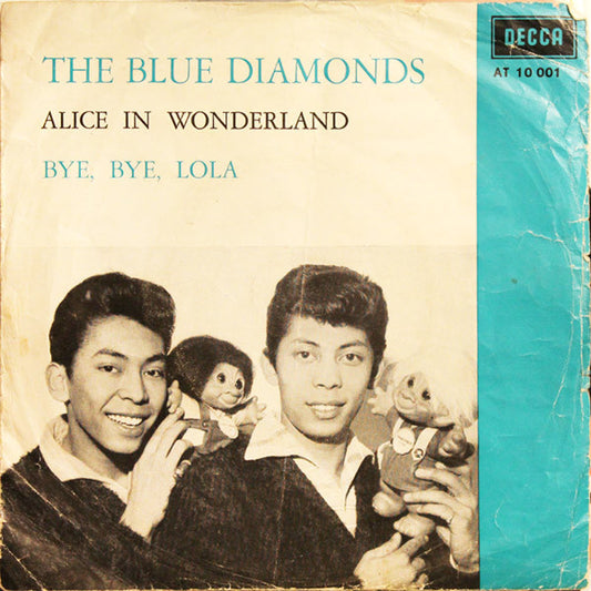 Blue Diamonds - Alice In Wonderland Vinyl Singles Vinyl Goed / Hoes Redelijk