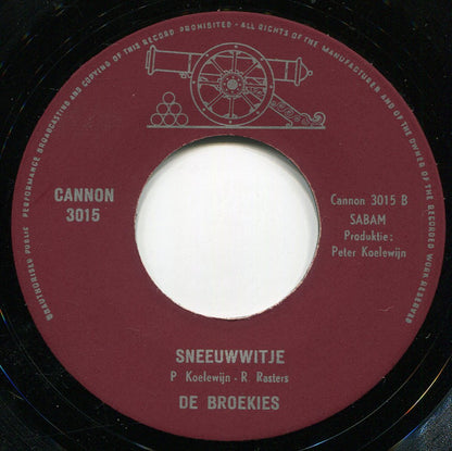Broekies - Spring Op En Neer (Leap Up And Down) Vinyl Singles Vinyl Zeer Goed / Hoesje Goed "VINYLSINGLES.NL"