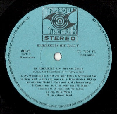 Heikrekels - Heikrekels Hit Rally! (LP)
