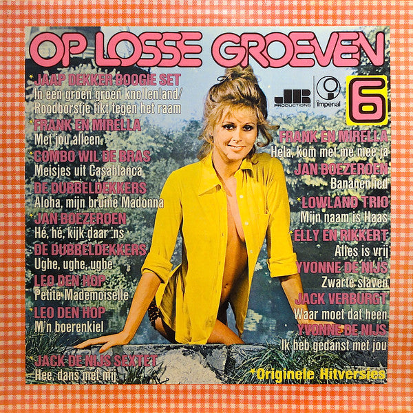 Various - Op Losse Groeven 6 (LP) Vinyl LP Vinyl Very Good (VG) <br> Hoes Good Plus (G+)