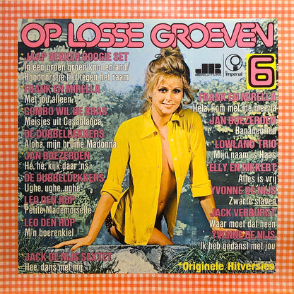Various - Op Losse Groeven 6 (LP) Vinyl LP Vinyl Very Good (VG) <br> Hoes Good Plus (G+)