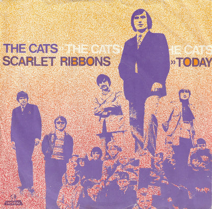 Cats - Scarlet Ribbons Vinyl Singles Vinyl Very Good (VG) <br> Hoes Good Plus (G+)