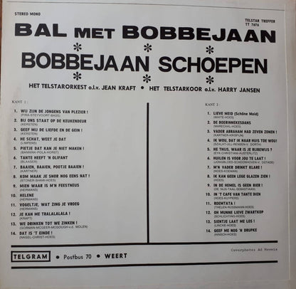 Bobbejaan Schoepen - Bal Met Bobbejaan (LP) Vinyl LP Vinyl Very Good (VG) <br> Hoes Good Plus (G+)