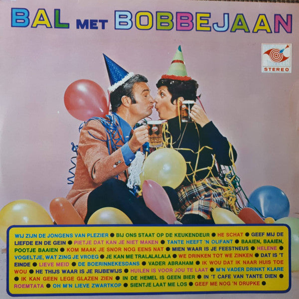 Bobbejaan Schoepen - Bal Met Bobbejaan (LP) Vinyl LP Vinyl Very Good (VG) <br> Hoes Good Plus (G+)