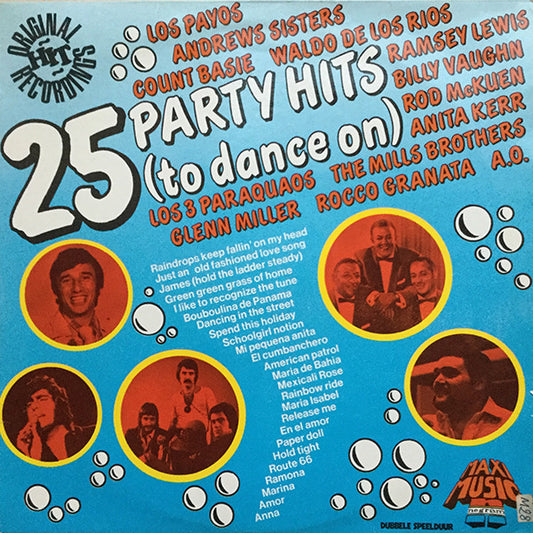 Various - 25 Party Hits (To Dance On) (LP)