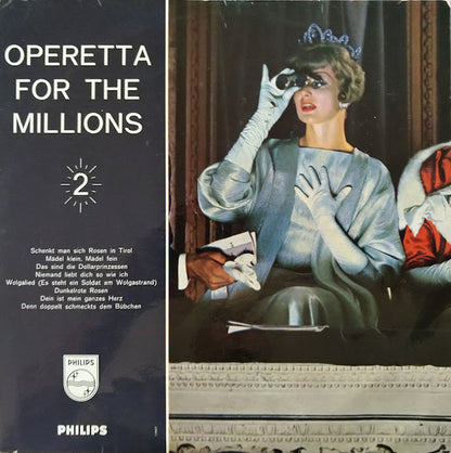 Various – Operetta For The Millions * (**") Vinyl LP 10" Vinyl Very Good (VG) <br> Hoes Good Plus (G+)