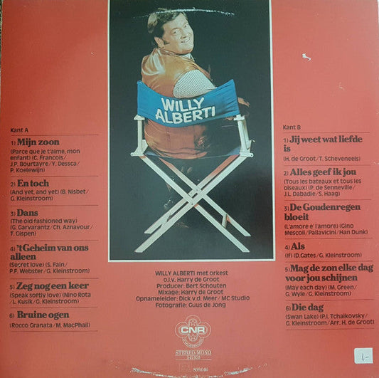 Willy Alberti - Willy Alberti (LP) Vinyl LP Vinyl Zeer Goed / Hoesje Goed "VINYLSINGLES.NL"