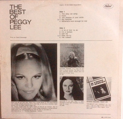 Peggy Lee - The Best Of Peggy Lee (LP)