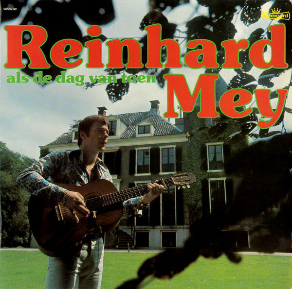 Reinhard Mey - Als De Dag Van Toen (LP) Vinyl LP Vinyl Very Good (VG) <br> Hoes Good Plus (G+)
