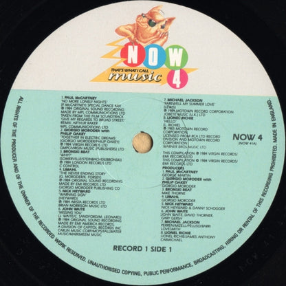 Various - Now That's What I Call Music 4 (LP) 51992 Vinyl LP Dubbel Vinyl Goed / Hoes Zie Foto