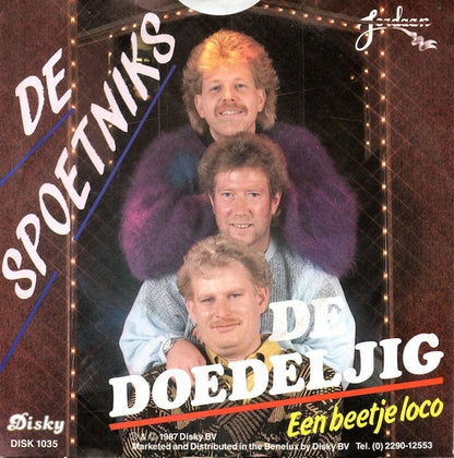 Spoetniks - De Doedeljig Vinyl Singles Vinyl Very Good (VG) <br> Hoes Good Plus (G+)