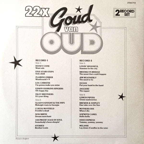 Various - 22x Goud Van Oud (LP) 48312