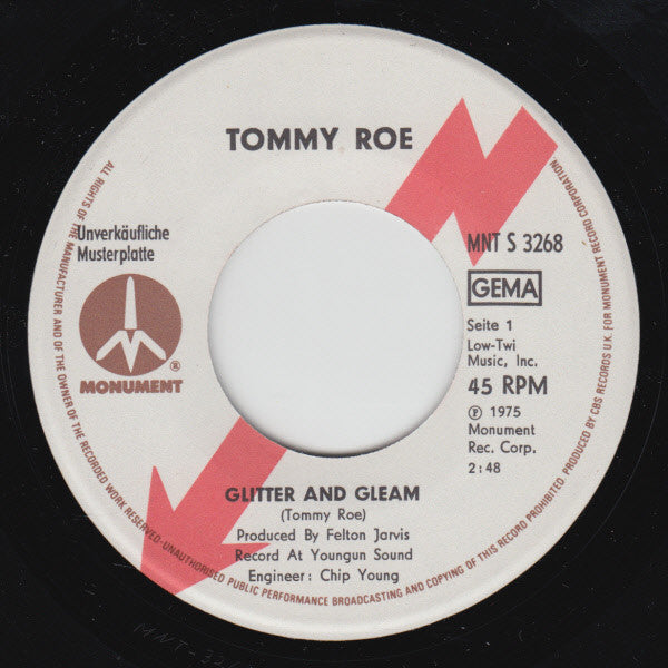 Tommy Roe - Glitter And Gleam