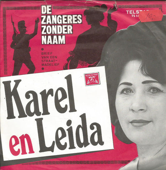 Zangeres Zonder Naam - Karel En Leida Vinyl Singles VINYLSINGLES.NL