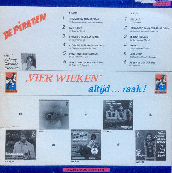 Piraten - De Piraten (LP) Vinyl LP Vinyl Very Good (VG) <br> Hoes Good Plus (G+)