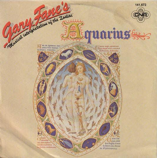Gary Fane - Aquarius Vinyl Singles Vinyl Very Good (VG) <br> Hoes Good Plus (G+)