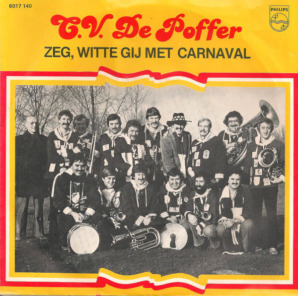 Postkwakers and C.V. De Poffer - Oeteldonk, M'nne Hemel Op Aarde Vinyl Singles Vinyl Very Good (VG) <br> Hoes Good Plus (G+)