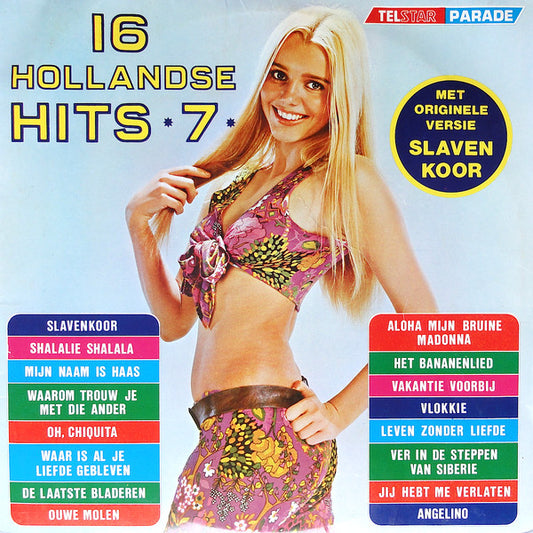 Various - 16 Hollandse Hits 7 (LP) 50613 Vinyl LP Goede Staat