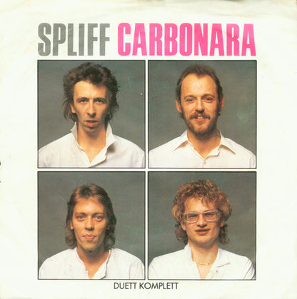 Spliff - Carbonara Vinyl Singles Vinyl Very Good (VG) <br> Hoes Good Plus (G+)