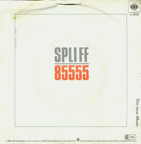Spliff - Carbonara Vinyl Singles Vinyl Very Good (VG) <br> Hoes Good Plus (G+)