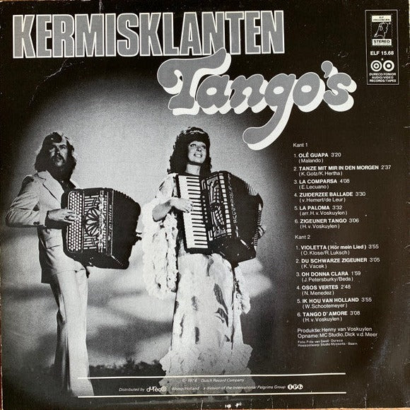 Kermisklanten - Tango's (LP) 46730 (B) Vinyl LP Goede Staat