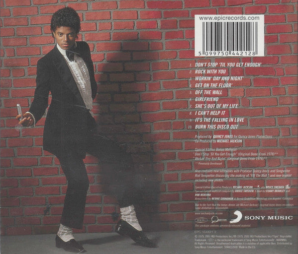 Michael Jackson - Off The Wall (CD) Compact Disc Zeer Goede Staat