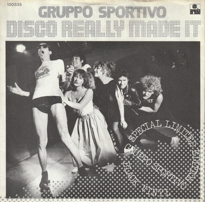 Gruppo Sportivo - Disco Really Made It Vinyl Singles Vinyl Very Good (VG) <br> Hoes Good Plus (G+)